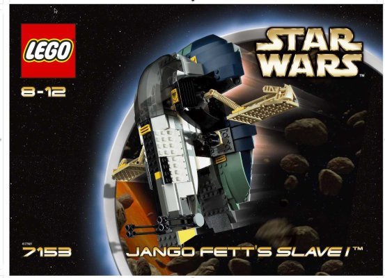 Bauanleitungen LEGO - 7153 - Jango Fett's Slave I™: Page 1