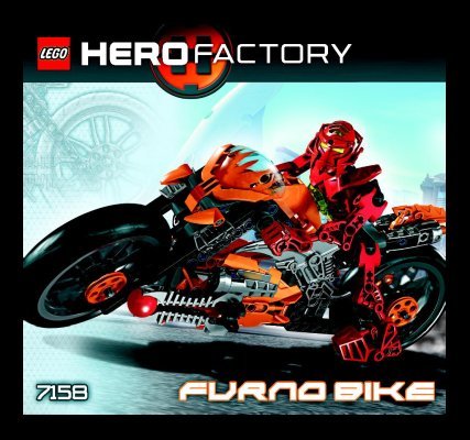 Bauanleitungen LEGO - 7158 - Furno Bike: Page 1