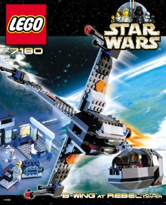 Bauanleitungen LEGO - 7180 - B-wing™ at Rebel Control Center: Page 1