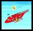 Bauanleitungen LEGO - 7206 - Fire Helicopter: Page 25