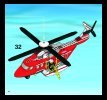 Bauanleitungen LEGO - 7206 - Fire Helicopter: Page 44