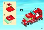 Bauanleitungen LEGO - 7208 - Fire Station: Page 23