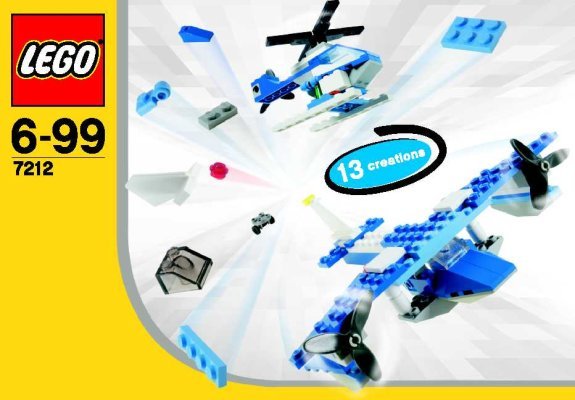 Bauanleitungen LEGO - 7212 - Inflight Sales: Page 1