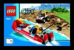 Bauanleitungen LEGO - 7213 - Off-road Fire Truck & Fireboat: Page 1