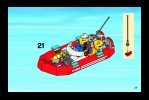 Bauanleitungen LEGO - 7213 - Off-road Fire Truck & Fireboat: Page 29