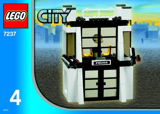 Bauanleitungen LEGO - 7237 - Police Station: Page 1