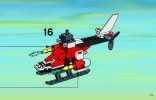 Bauanleitungen LEGO - 7238 - Fire Helicopter: Page 13