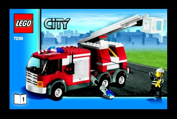 Bauanleitungen LEGO - 7239 - Fire Truck: Page 1