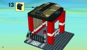 Bauanleitungen LEGO - 7240 - Fire Station: Page 14