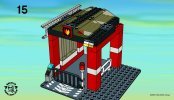 Bauanleitungen LEGO - 7240 - Fire Station: Page 16