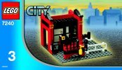 Bauanleitungen LEGO - 7240 - Fire Station: Page 1