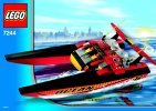 Bauanleitungen LEGO - 7244 - Speedboat: Page 1