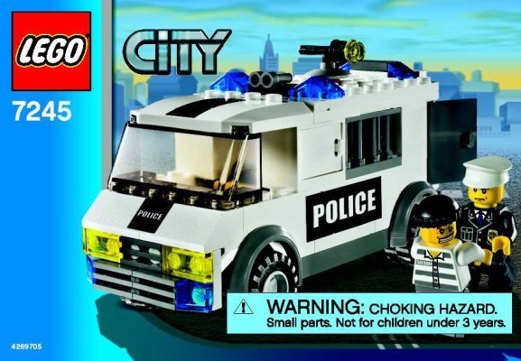 Bauanleitungen LEGO - 7245 - Prisoner Transport: Page 1