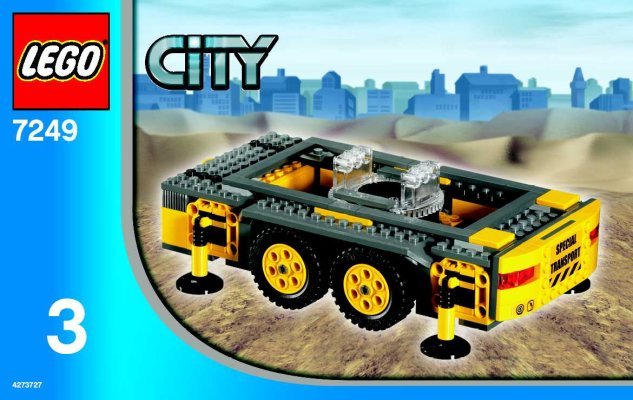 Bauanleitungen LEGO - 7249 - XXL Mobil Crane: Page 1