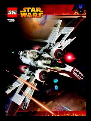 Bauanleitungen LEGO - 7259 - ARC-170 Starfighter™: Page 1