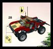 Bauanleitungen LEGO - 7296 - 4WD Dino Trapper: Page 25