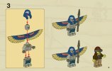 Bauanleitungen LEGO - 7307 - Flying Mummy Attack: Page 3