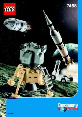 Bauanleitungen LEGO - 7468 - Saturn V Moon Mission: Page 1