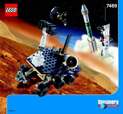 Bauanleitungen LEGO - 7469 - Mission to Mars: Page 1