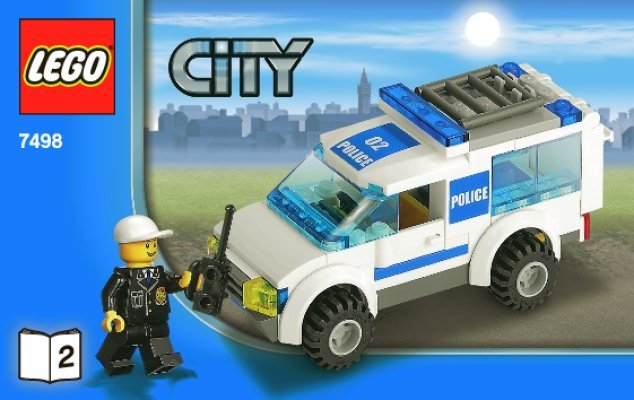 Bauanleitungen LEGO - 7498 - Police Station: Page 1