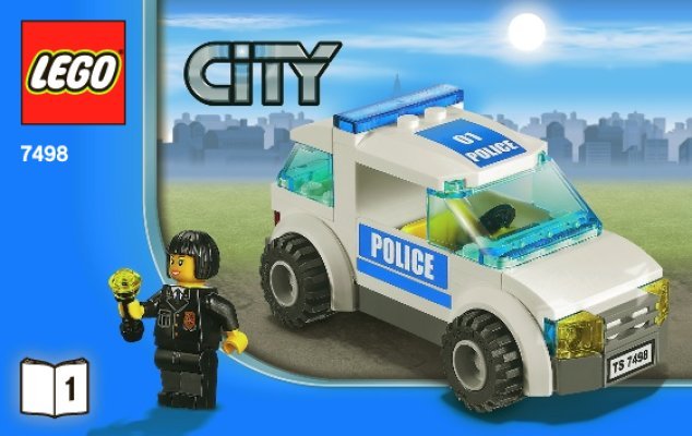 Bauanleitungen LEGO - 7498 - Police Station: Page 1