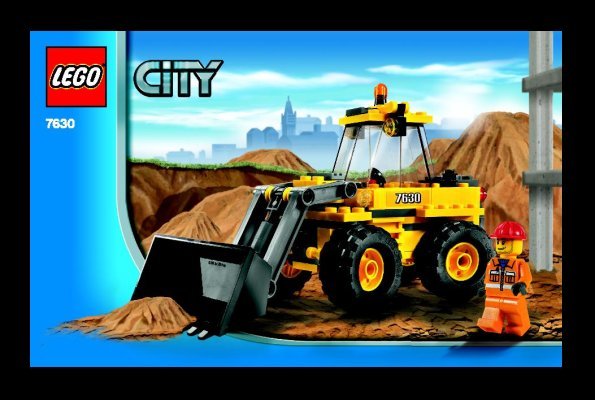 Bauanleitungen LEGO - 7630 - Front-end Loader: Page 1