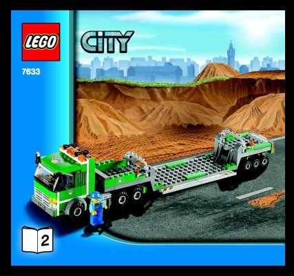 Bauanleitungen LEGO - 7633 - Construction Site: Page 1