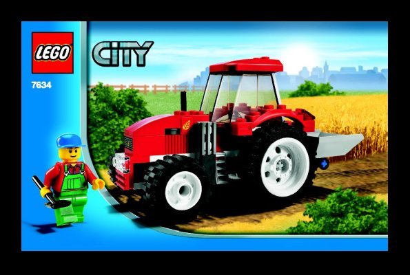 Bauanleitungen LEGO - 7634 - Tractor: Page 1