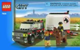 Bauanleitungen LEGO - 7635 - 4WD with Horse Trailer: Page 1