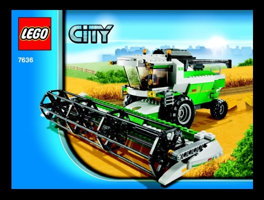 Bauanleitungen LEGO - 7636 - Combine Harvester: Page 1