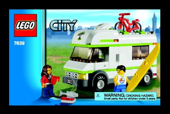 Bauanleitungen LEGO - 7639 - Camper: Page 1