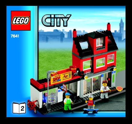 Bauanleitungen LEGO - 7641 - City Corner: Page 1