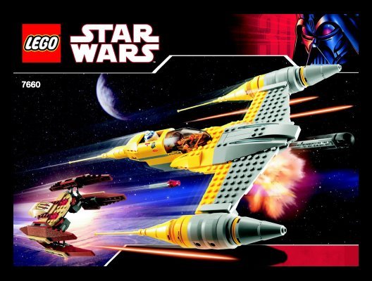 Bauanleitungen LEGO - 7660 - Naboo N-1 Starfighter™ and Vulture Droid: Page 1