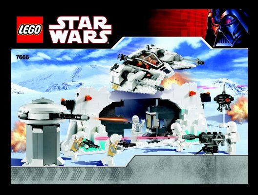 Bauanleitungen LEGO - 7666 - Hoth Rebel Base™: Page 1