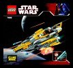 Bauanleitungen LEGO - 7669 - Anakin's Jedi Starfighter™: Page 1