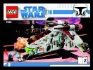 Bauanleitungen LEGO - 7676 - Republic Attack Gunship™: Page 1