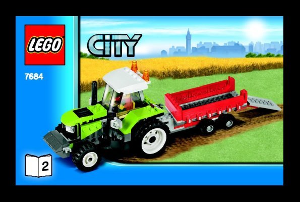 Bauanleitungen LEGO - 7684 - Pig Farm & Tractor: Page 1