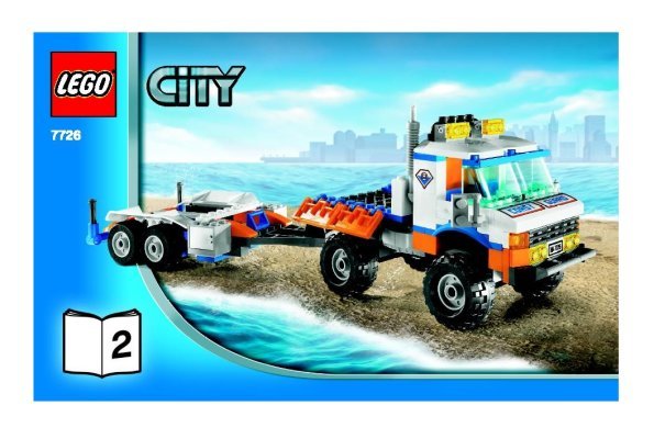 7726 - Coast Guard Truck with Speed Boat