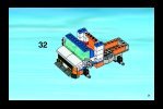 Bauanleitungen LEGO - 7726 - Coast Guard Truck with Speed Boat: Page 32