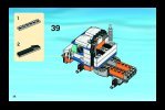 Bauanleitungen LEGO - 7726 - Coast Guard Truck with Speed Boat: Page 39