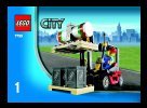 Bauanleitungen LEGO - 7733 - Cargo Truck & Forklift: Page 1