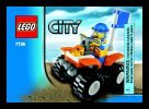 Bauanleitungen LEGO - 7736 - Coast Guard Quad Bike: Page 1