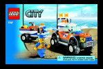 Bauanleitungen LEGO - 7737 - Coast Guard 4WD & Jet Scooter: Page 1