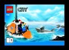 Bauanleitungen LEGO - 7738 - Coast Guard Helicopter & Life Raft: Page 1