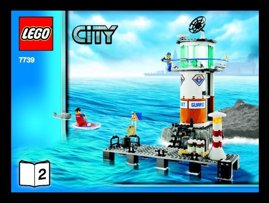 Bauanleitungen LEGO - 7739 - Coast Guard Patrol Boat & Tower: Page 1