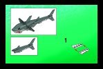 Bauanleitungen LEGO - 7773 - Tiger Shark Attack: Page 7