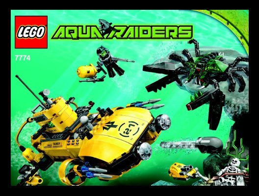 Bauanleitungen LEGO - 7774 - Crab Crusher: Page 1