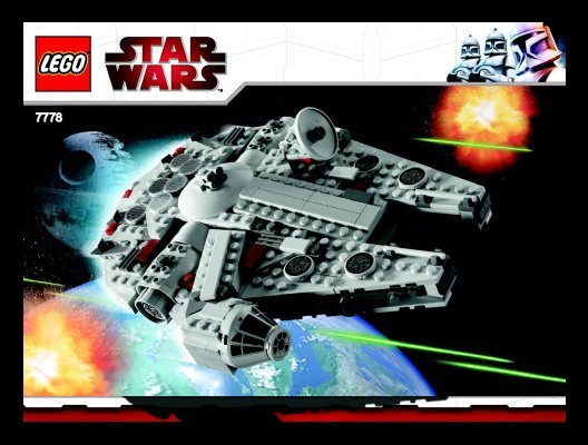 Bauanleitungen LEGO - 7778 - Mid-scale Millennium Falcon™: Page 1