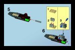 Bauanleitungen LEGO - 7780 - The Batboat™: Hunt for Killer Croc™: Page 5