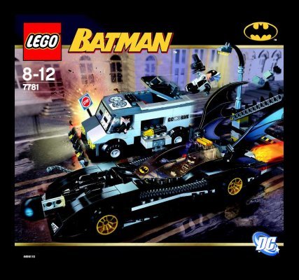 Bauanleitungen LEGO - 7781 - The Batmobile™: Two-Face's Escape: Page 1